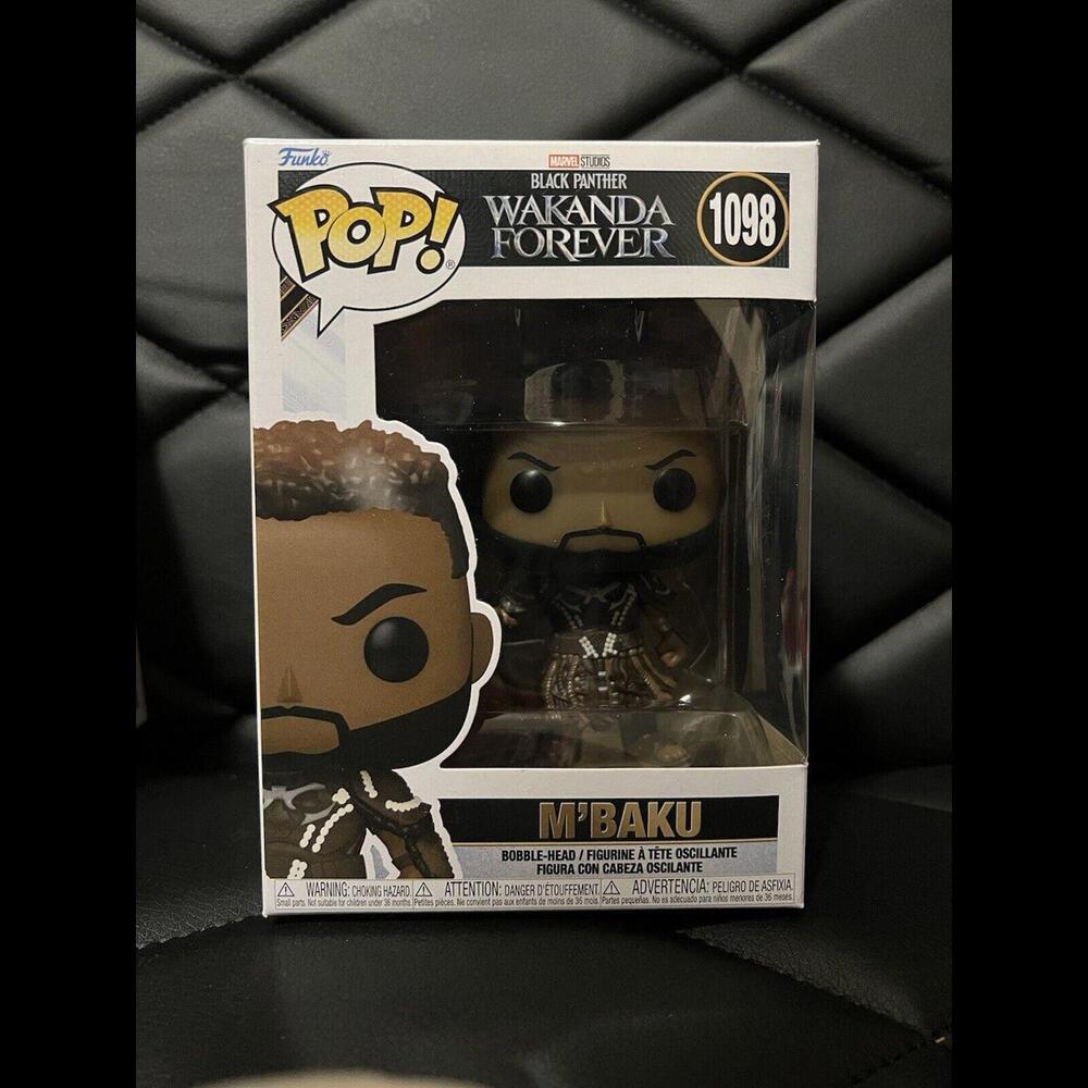 Funko Pop! Vinyl: Marvel -‎ M'Baku #1098 W/Protector!